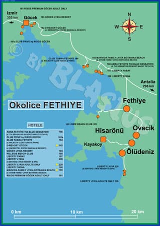 Okolice Fethiye